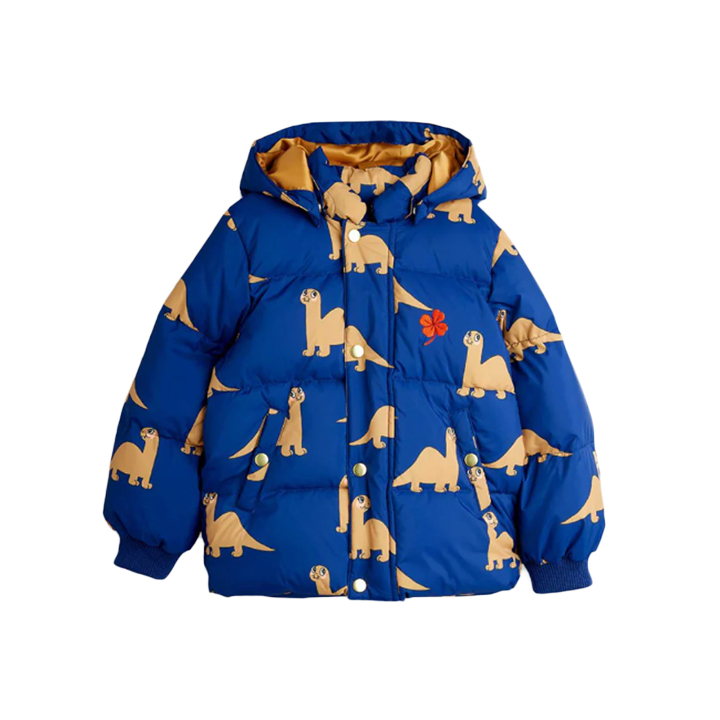 ◆키즈◆키즈 다이노 패턴 후드 푸퍼 자켓 블루 25710109 60