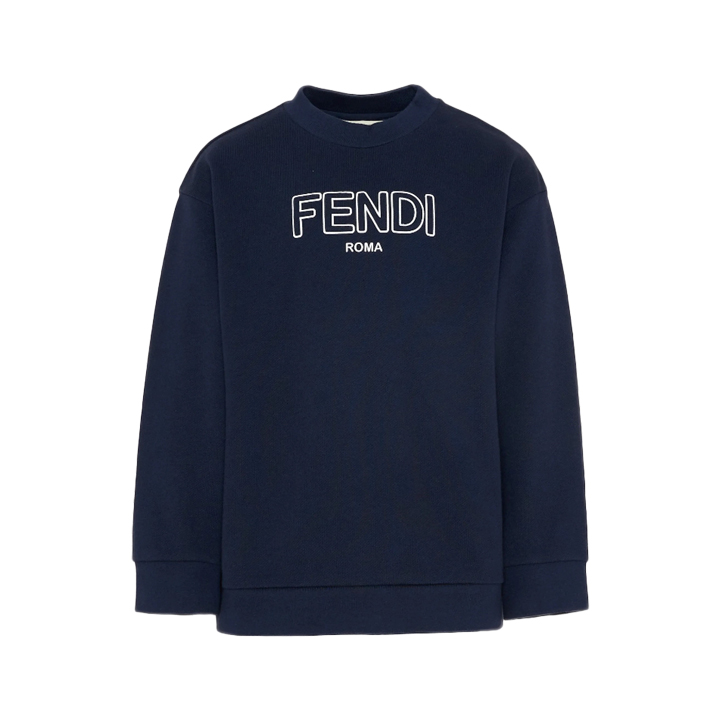 ◆키즈◆여성 로고 프린트 맨투맨 네이비 JUH108 5V0 F0QG0