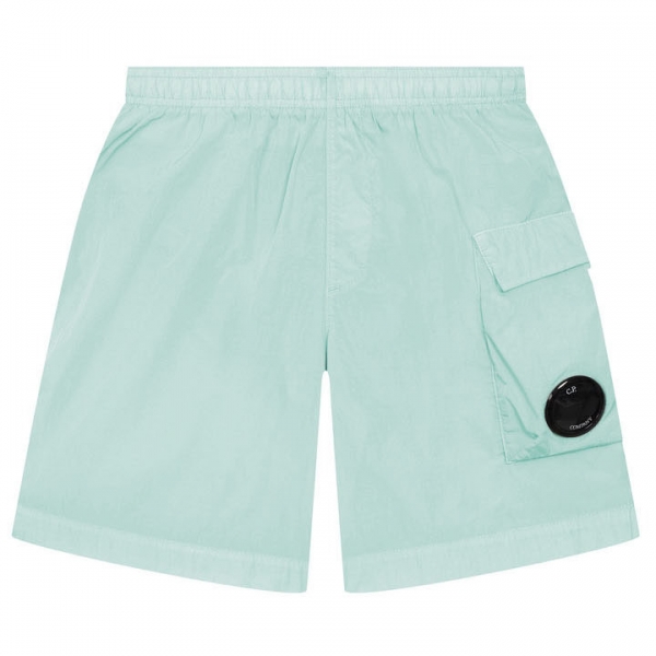 ◆키즈◆25SS 키즈 렌즈 와펜 스윔팬츠 그린 18CKBW078B 00L3C00 611