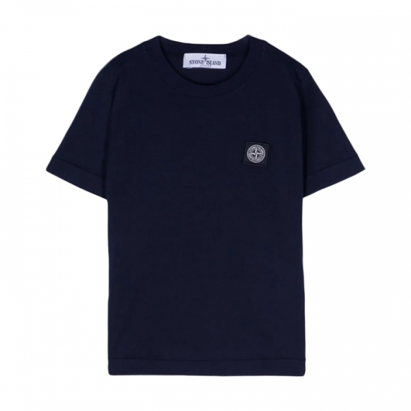 ◆키즈◆키즈 로고 패치 티셔츠 네이비 K1S16 2100002 S0047 V0020