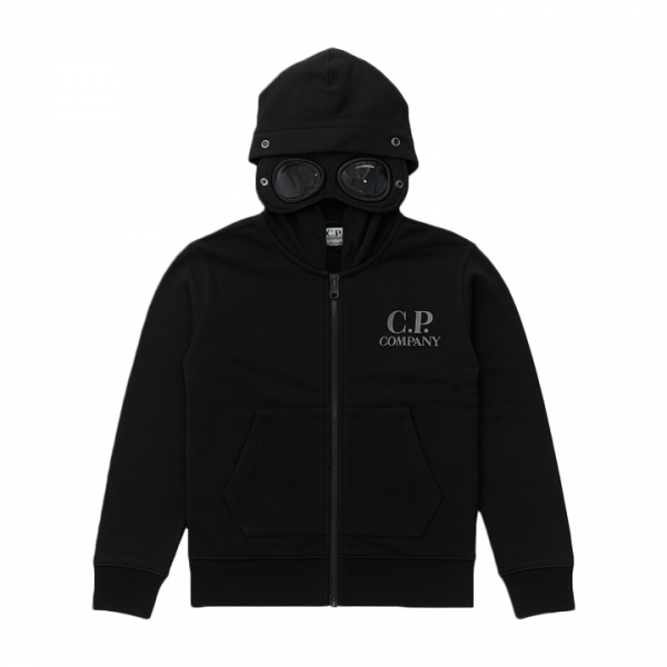 ◆키즈◆25FW 여성 스몰로고 프린트 후드집업 블랙 19CKSS035C 00LCA76 999