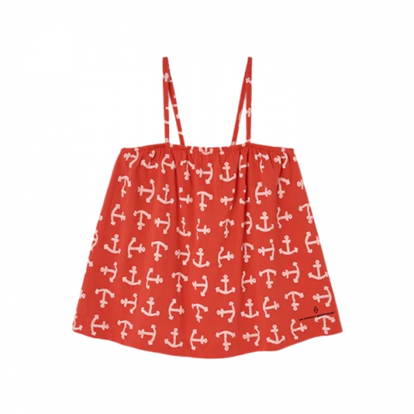 ◆키즈◆키즈 스토크 탱크 탑 레드 S26007 307AT