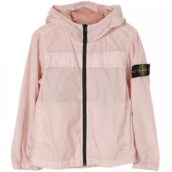◆키즈◆25SS 여성 와펜 패치 후드 자켓 핑크베이지 K1S16 4100001 S0033 V0082