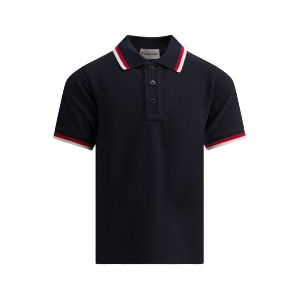 ◆키즈◆여성 로고 패치 폴로 티셔츠 네이비 8A000 03 8496W 778