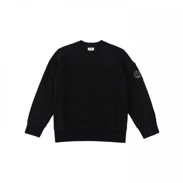 ◆키즈◆키즈 렌즈 와펜 포켓 맨투맨 블랙 20CKSS023B 00LCA69 999