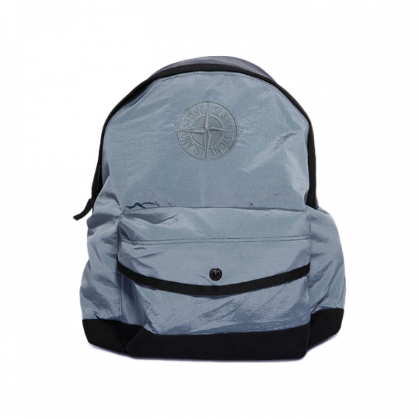 ◆키즈◆키즈 로고 자수 나일론 메탈 백팩 파우더블루 L1S16 9200003 S0064 V004A