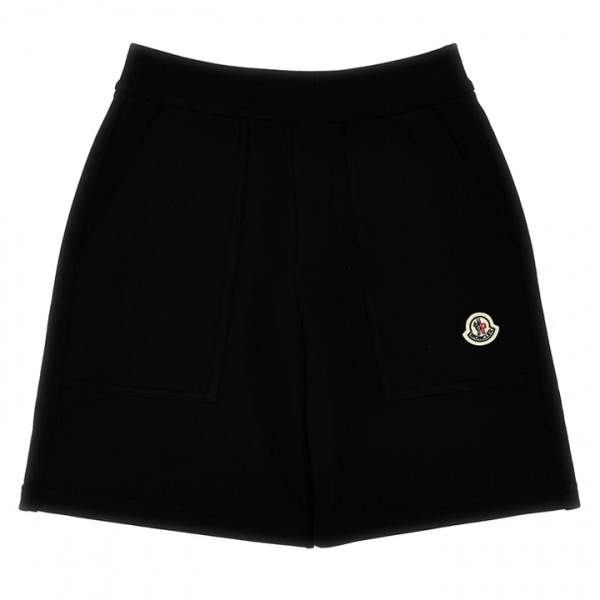 ◆키즈◆24SS 키즈 로고 패치 버뮤다 숏팬츠 블랙 8H000 14 809AG 999