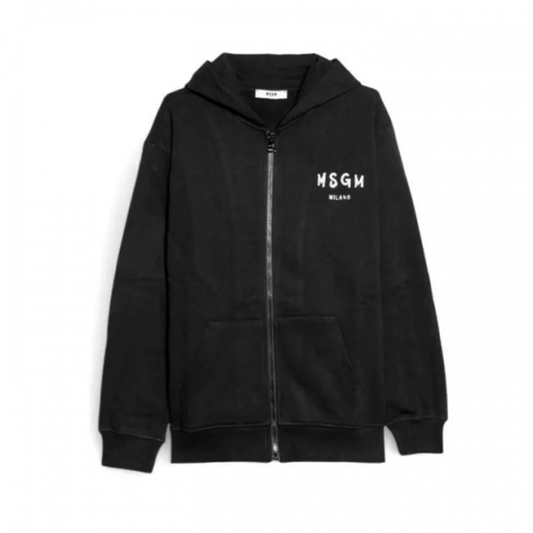 ◆키즈◆키즈 플리스 후드집업 블랙 S6MSJUZH065 110