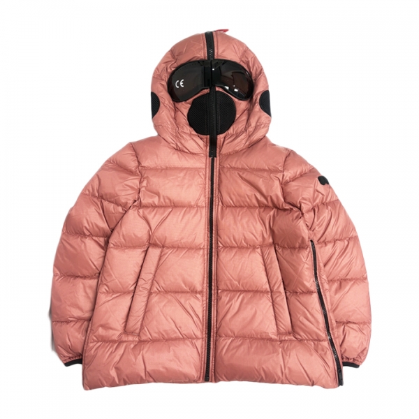 ◆키즈◆키즈 나일론 립스탁 사이드집업 고글패딩 새먼 JG 540B T KJ5 424