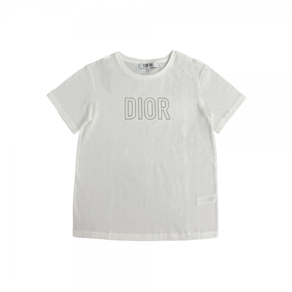 여성 로고 티셔츠 아이보리 6SBM13TEEZ 013