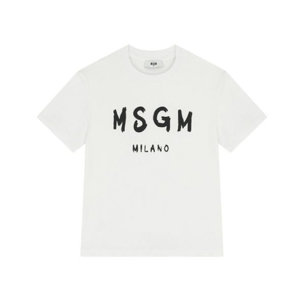 ◆키즈◆키즈 저지 티셔츠 화이트 S6MSJUTH001 001