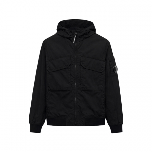 ◆키즈◆여성 렌즈 와펜 크롬-R 후드자켓 블랙 20CKOW099C 00L3C00 999