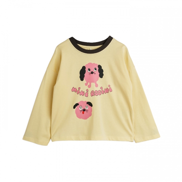 ◆키즈◆키즈 도그 프린팅 롱슬리브 티셔츠 옐로우 26120110 23