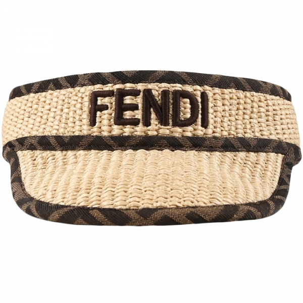 ◆키즈◆25SS 키즈 로고 자수 라피아 썬캡 네추럴 JUP035 AULR F0GUU