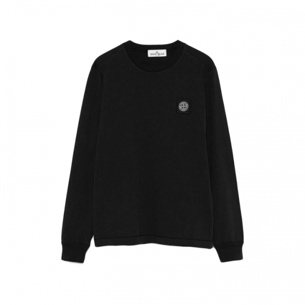 ◆키즈◆여성 로고 패치 롱슬리브 티셔츠 블랙 K2S16 2100003 S0047 V0029