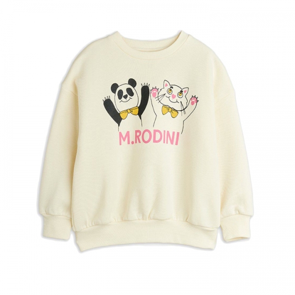 ◆키즈◆키즈 판다&캣 맨투맨 오프화이트 25720136 11