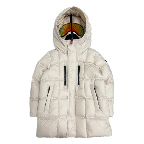 ◆키즈◆키즈 레이어드 후드 고글패딩 아이보리 CK 720R T TMF5 503