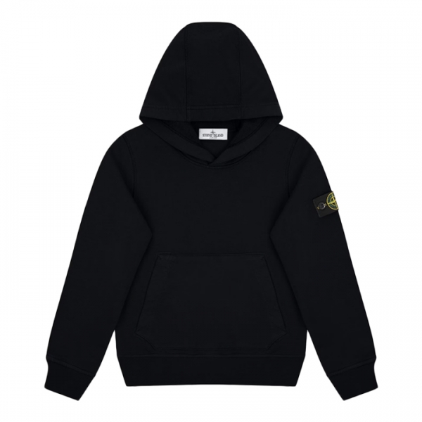 ◆키즈◆키즈 와펜 패치 크루넥 후드 블랙 K1S16 6100012 S0040 V0029