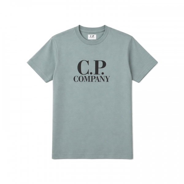 ◆키즈◆여성 로고 프린팅 반팔 티셔츠 실버블루 20CKTS038C 00LAA17 809