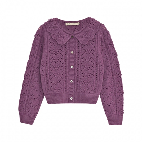 ◆키즈◆키즈 리라 가디건 그레이프 LILA C GRAPE BLISS