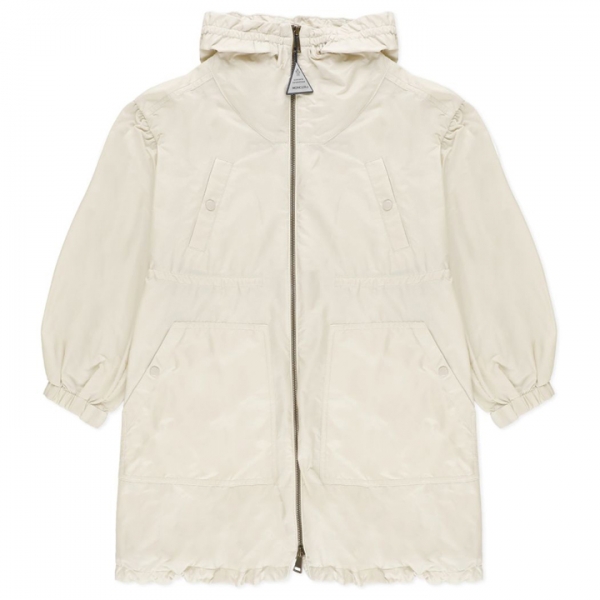 ◆키즈◆25SS 여성 BESSIE 로고 패치 후드 자켓 아이보리 1C000 09 53A5E 201