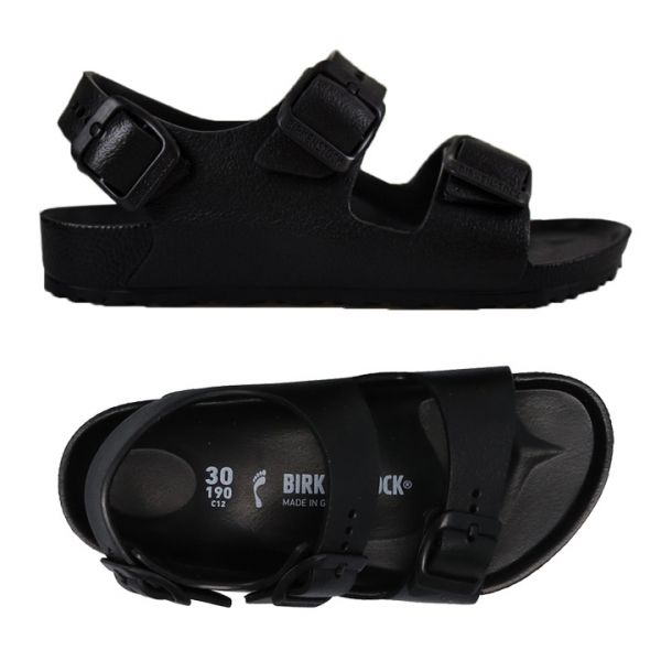 ◆키즈◆25SS 여성 밀라노 EVA 네로우핏 샌들 블랙 1009353 BLACK