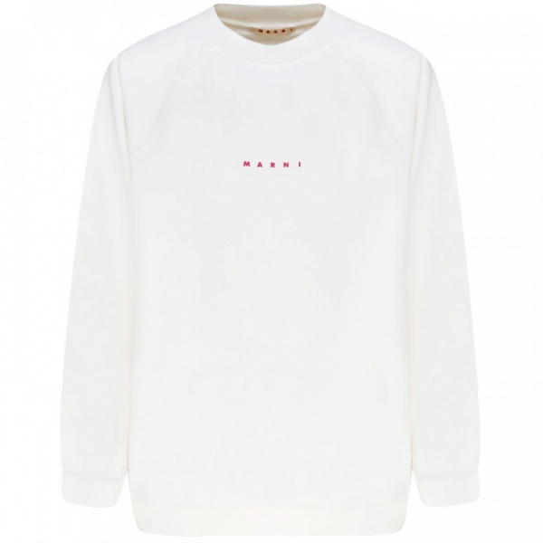 ◆키즈◆25SS 여성 로고 맨투맨 화이트 M01408 M00V0 0M100