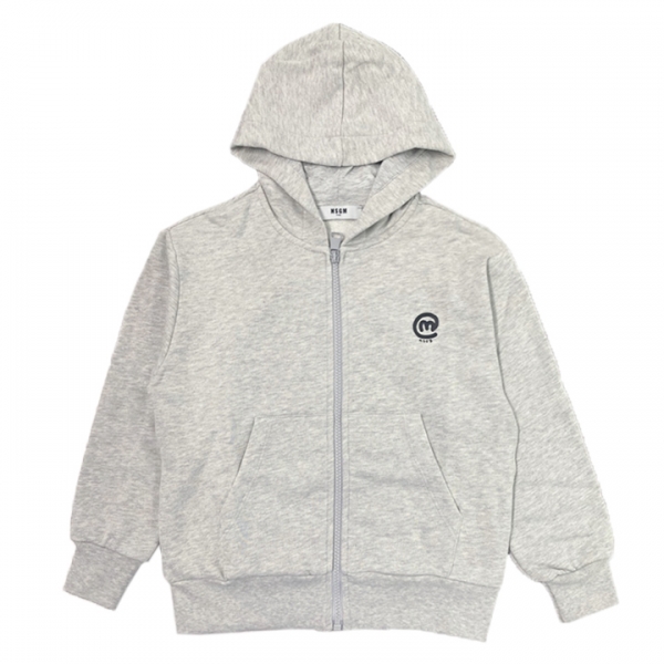 ◆키즈◆25SS 키즈 로고 프린트 후드집업 그레이 S5MSJBZH276 107