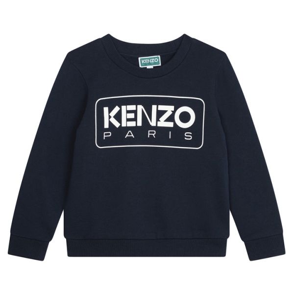 ◆키즈◆24SS 키즈 로고 프린트 맨투맨 네이비 K60322 84A