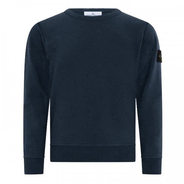 ◆키즈◆25SS 여성 와펜 크루넥 맨투맨 네이비 K1S16 6100011 S0040 V0020