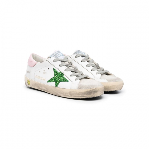 ◆키즈◆여성 슈퍼스타 스니커즈 화이트/핑크탭 GYF00101 F001159 10515