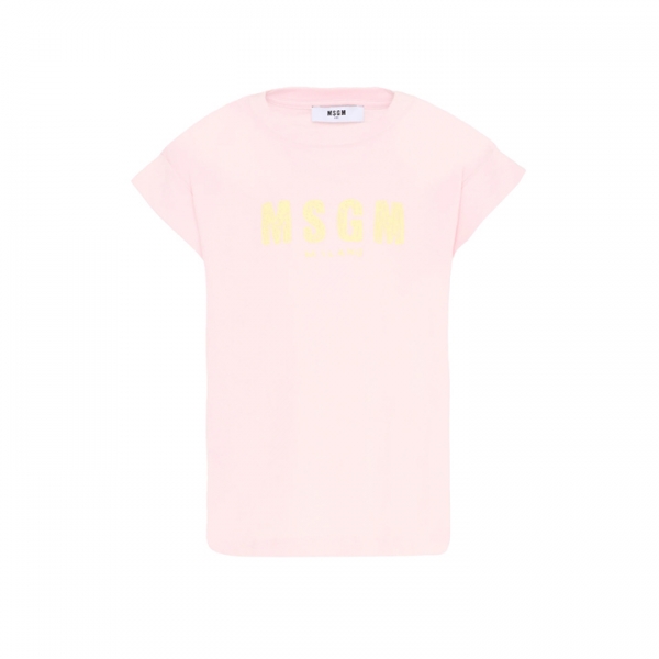 ◆키즈◆여성 저지 티셔츠 핑크 S6MSJGTH070 MS076