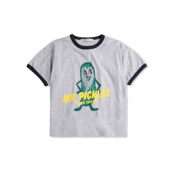 ◆키즈◆키즈 미스터 피클스 티셔츠 헤더그레이 B126AC018 041