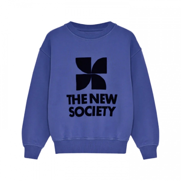 ◆키즈◆키즈 로고 맨투맨 로얄퍼플 TNS S ROYAL PURPLE