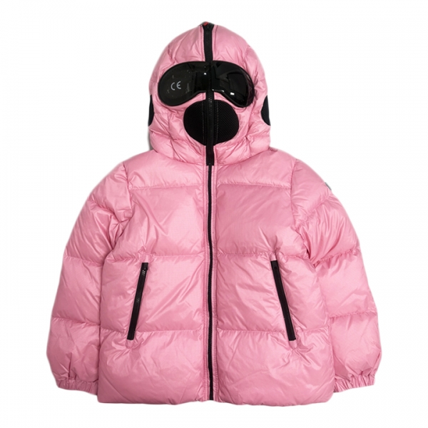 ◆키즈◆여성 테디베어 고글 후드 패딩자켓 핑크 JG 719B T KJ5 46
