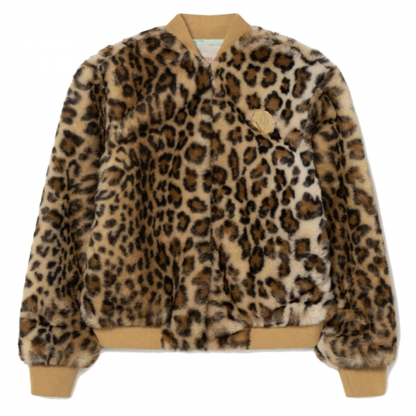 ◆키즈◆22FW 키즈 레오파드 자켓 브라운 F22076 042HB