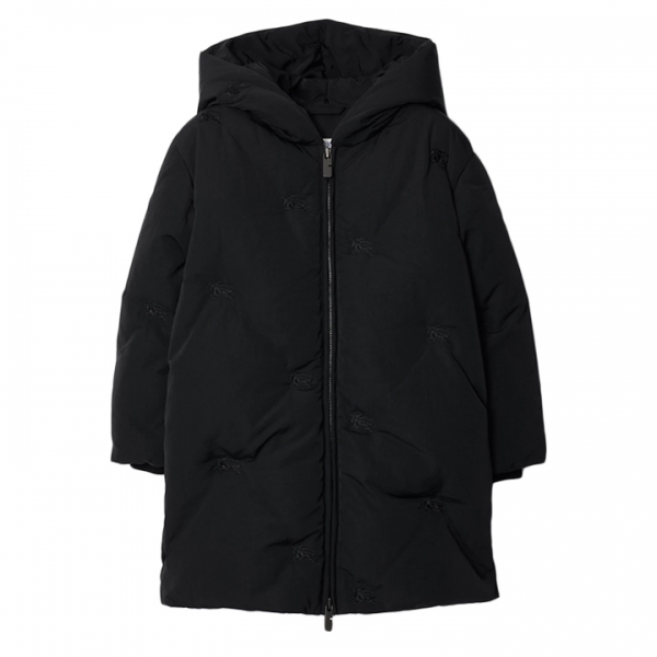 ◆키즈◆24FW 키즈 로고 자수 패딩 자켓 블랙 8089409