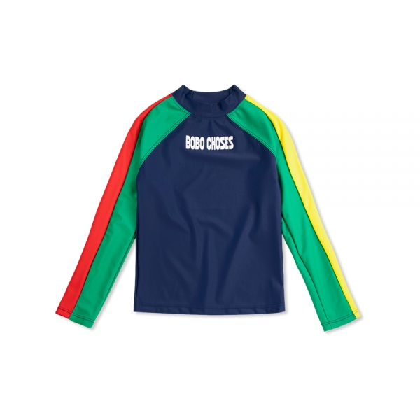 키즈 컬러블록 래쉬가드 멀티 B126AC132 991