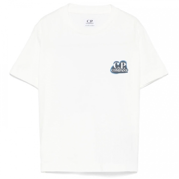 ◆키즈◆25SS 여성 로고 프린트 티셔츠 화이트 18CKTS136C 00LAA17 103