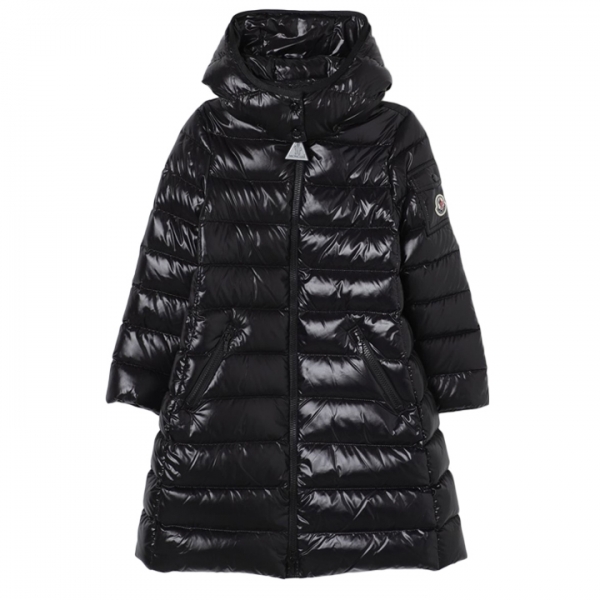 ◆키즈◆25SS 키즈 MOKA 로고 패치 패딩자켓 블랙 1C501 10 68950 999