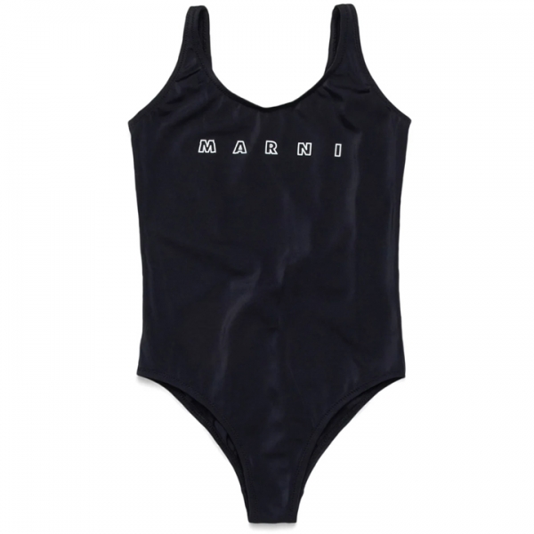 ◆키즈◆25SS 키즈 로고 스윔슈트 블랙 M01350 M00M2 0M900