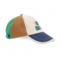 ◆키즈◆25SS 키즈 컬러블록 로고 캡모자 멀티 B125AI037 991