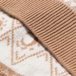 ◆키즈◆21FW 키즈 인타샤 니트 후드자켓 베이지 C15B98 231