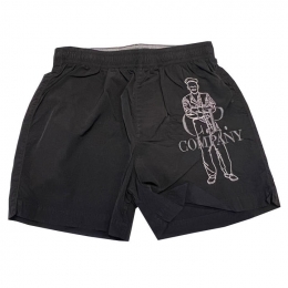 ◆키즈◆25SS 키즈 로고 자수 스윔팬츠 블랙 18CKBW079B 00L3C00 999