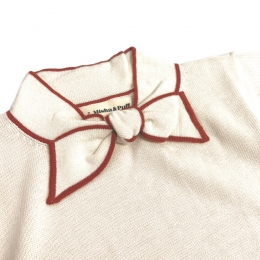 ◆키즈◆키즈 엘사 반팔 니트 아이보리 MP141027 007