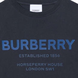 ◆키즈◆23SS 키즈 호스페리 로고 티셔츠 미드나잇블루 8051433