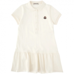 ◆키즈◆24SS 키즈 로고 패치 원피스 화이트 8I000 11 8496F 034