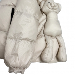 ◆키즈◆여성 테디베어 고글 후드 패딩자켓 아이보리 JG 719B T KJ5 541