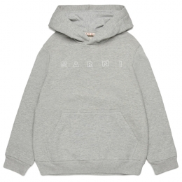 ◆키즈◆25SS 키즈 시그니처 로고 후드티 그레이 M01407 M00V0 0M903