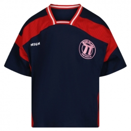 ◆키즈◆25SS 여성 저지 티셔츠 네이비 S5MSJGTH252 060